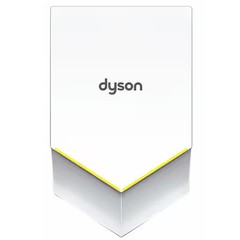 Dyson Automatic Hand Dryer, 12 sec Dry, 79, 200 to 240V, White, Antimicrobial