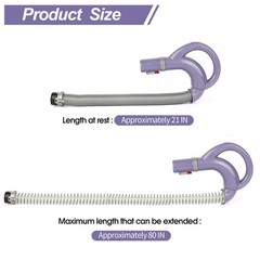 Abeskch Vacuum Hose Handle Replacement Compatible Shark Navigator Nv350 Nv351