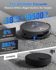 ECOVACS DEEBOT X11 OmniCyclone Robot Vacuum OmniCyclone, Black 1