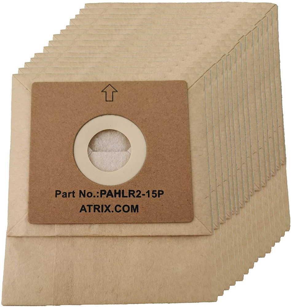 Atrix PAHLR2-15 Pack 2 Quart Vacuum Filter Bag for AHSC1 Lil Red Canister Vacuum