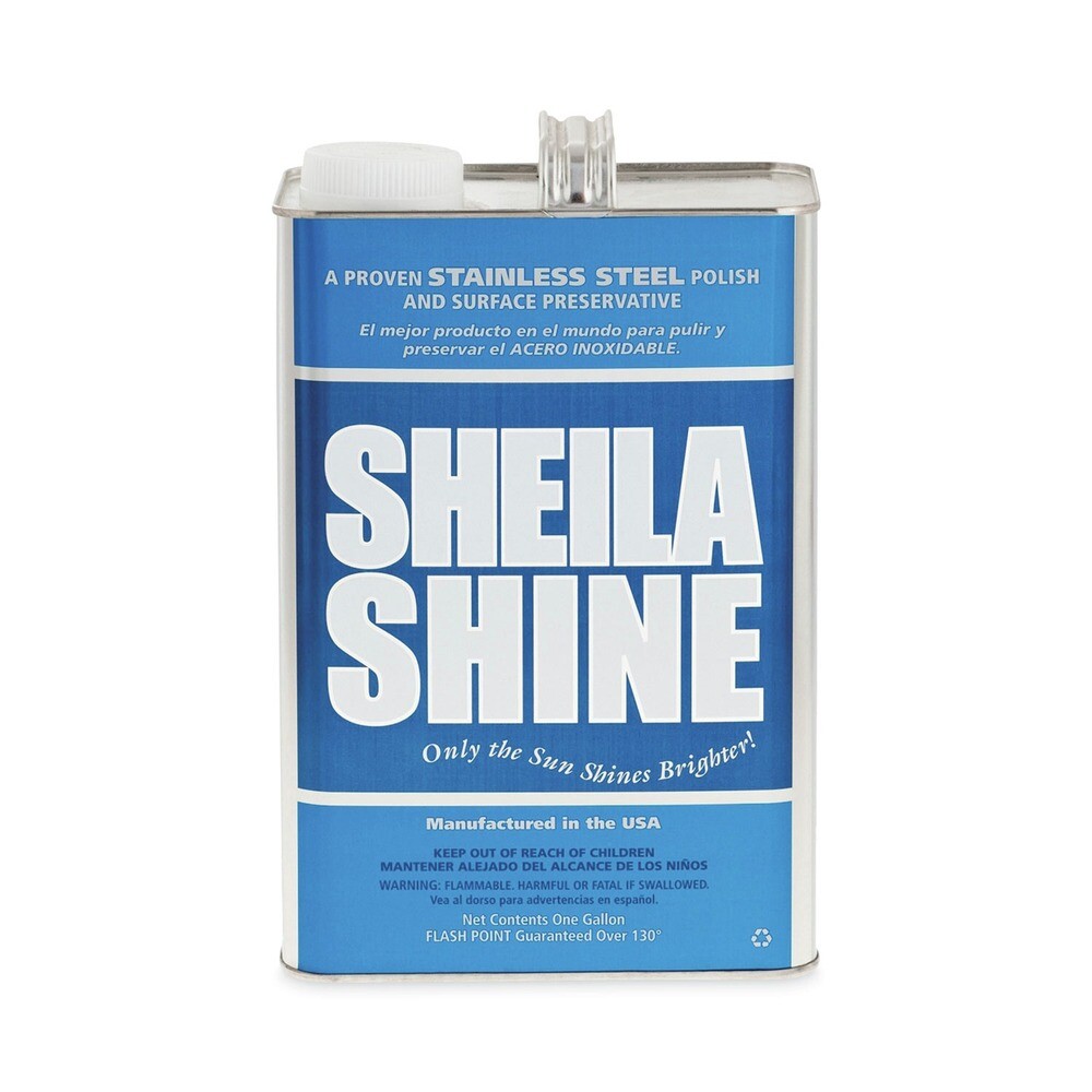 Sheila Shine 4EA 1 gal Can Stainless Steel Cleaner & Polish New