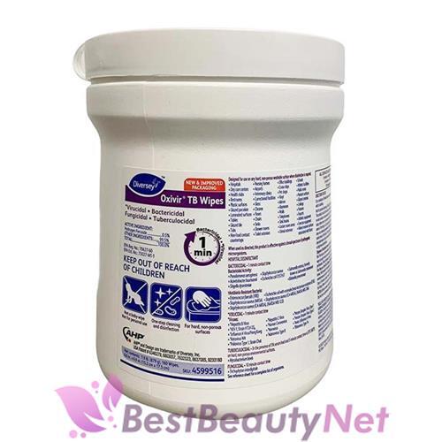 Diversey Oxivir TB Disinfectant Wipes 160 Wipes 1.9lb / 879g