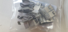 5X GENUINE New Seat back upper clip Audi A4 B6 B7 A3 A6 A8 Q7 8Z0867276 VAG OEM