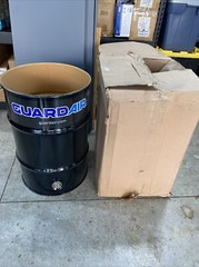 GUARDAIR N630 Vacuum Drum, Open Head, 30 gal., Black