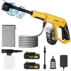 20V Cordless Pressure Washer Max 560 PSI High Pressure Power Washer Portable …