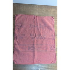 Lot of 7 Used Red Vintage Mechanic Shop Rags Kex Mechanics Laundry Made USA