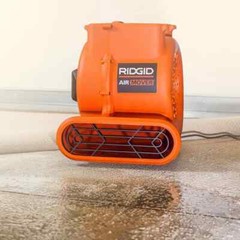 RIDGID Air Mover Carpet Floor 3 Speed Blower Fan For Water Damage Restoration