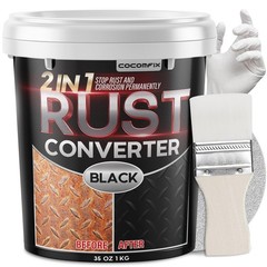 2 in 1 Ultra Rust Converter, 35 oz Car Heat-Stable Rust Conversion Paint With…