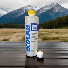 Ecolab Gel Pro Bathroom Cleaner Mildew Stain Remover 16oz
