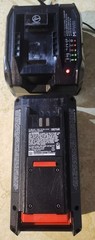 2 HOOVER COMMERCIAL HVRPWR GENUINE 40V MAX 6.0AH CH27260 w/ charger ion used