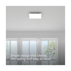 EVOLVE Premium Bathroom Exhaust Fan w/Continuous Run, 110-130-150 Selectable …