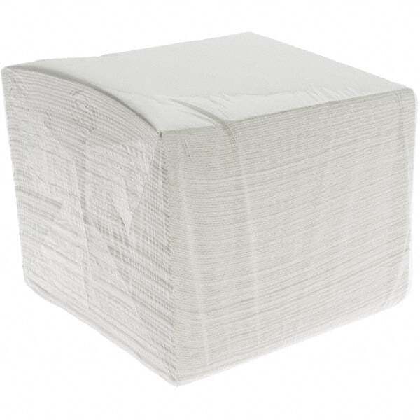 Made in USA General Purpose Dry White 1/4 Fold Wipes: 720 Pack, 13″ Square