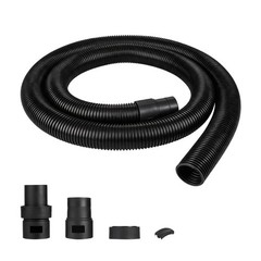 Shop-Vac 9050333 Vacuum Hose for Standard or 8-foot by 2-1/2-Inch, Black