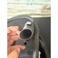 Hoover Carpet Cleaner Attachment Hose OS Black EUC Flexible Upholstery Tool