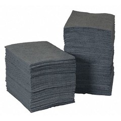 Brady Gp30 Sorbent Roll, 48 Gal, 30 In X 150 Ft, Universal, Gray, Polypropylene