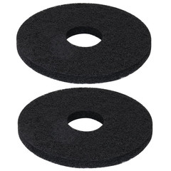 437.071 Floor Scrubber Pads, 12″ Diameter Black – Commercial Floor Scrubber Pads