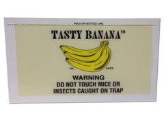 Catchmaster 72TB Tasty Banana Glue Board ( 72 Glue Boards ) Critter & Bug Trap