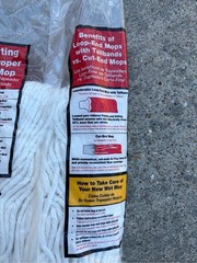O Cedar Commercial Wet Mop Refill wringer NWT USA