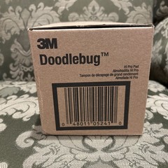 3M Doodlebug High Pro Black Stripping Pads 8550 10/box 4 5/8” x 10”