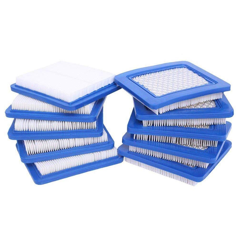 HEYZLASS 10 Pack 491588S Air Filter, Compatible with 491588 Blue+White
