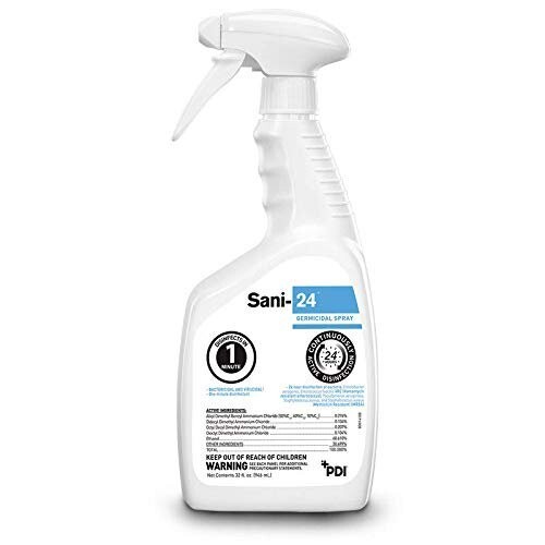 32oz Sani-24 Germicidal Spray Disinfectant Sanitizer Anti-Bacterial Anti-Viral