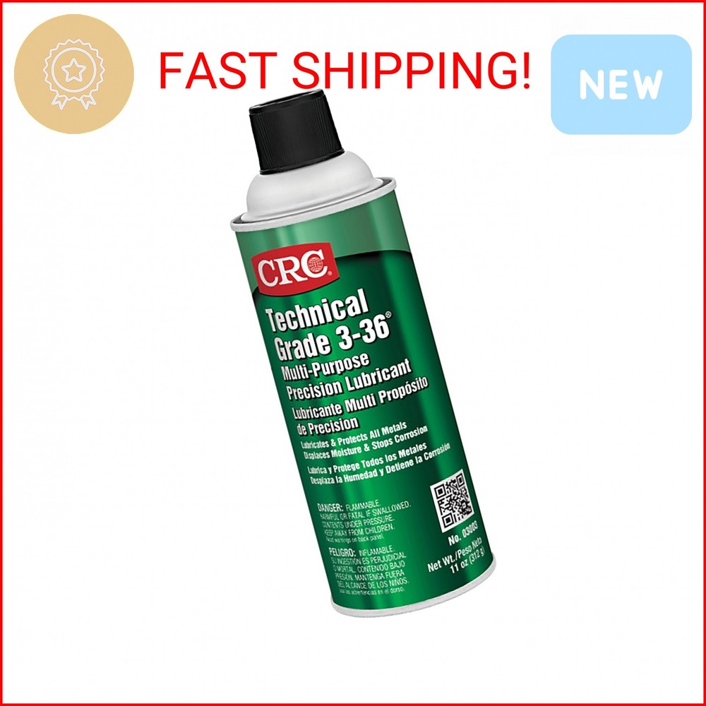 CRC 3-36 Multipurpose Lubricant & Corrosion Inhibitor 03005 – 11 Wt Oz., Corrosi
