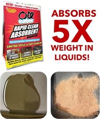 Fume-Free Spill Control – Safe for Kids & Pets, 1.6 lb Eco-Friendly Absorbent