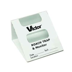10 Victor Roach & Insect Control Trap & Monitor Glue Boards ( 20 Monitor Traps )