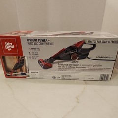 Dirt Devil Scorpion Plus Handheld Vacuum Bagless XL Easy-Empty Cup 15ft cord New