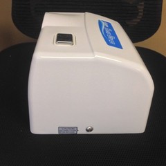 FastDry HK1800ES (110V/120V) PushButton Hand Dryer/White Metal Cover/Surface