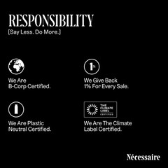 Nécessaire The Body Wipe | On-the-Go Cleansing 20 Count (Pack of 1)