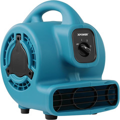 P-80 Mini 600 CFM Air Mover – Stackable Floor Fan for Drying & Ventilating