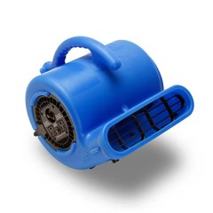 1/4 HP Air Mover Blower Fan Carpet Dryer Water Damage Restoration Blue