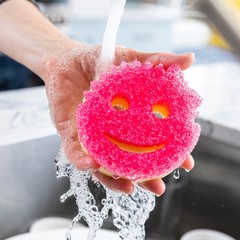 3 Pack Scrub Mommy Sponges Scrub Daddy Non-Scratch Cleaning Sponge Set