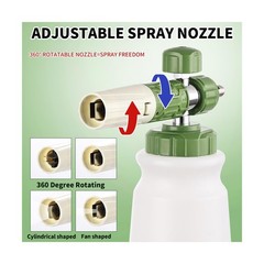 FENG PAI Pressure Washer Foam Cannon with Dual-Connector Access… FAST USA SHIP