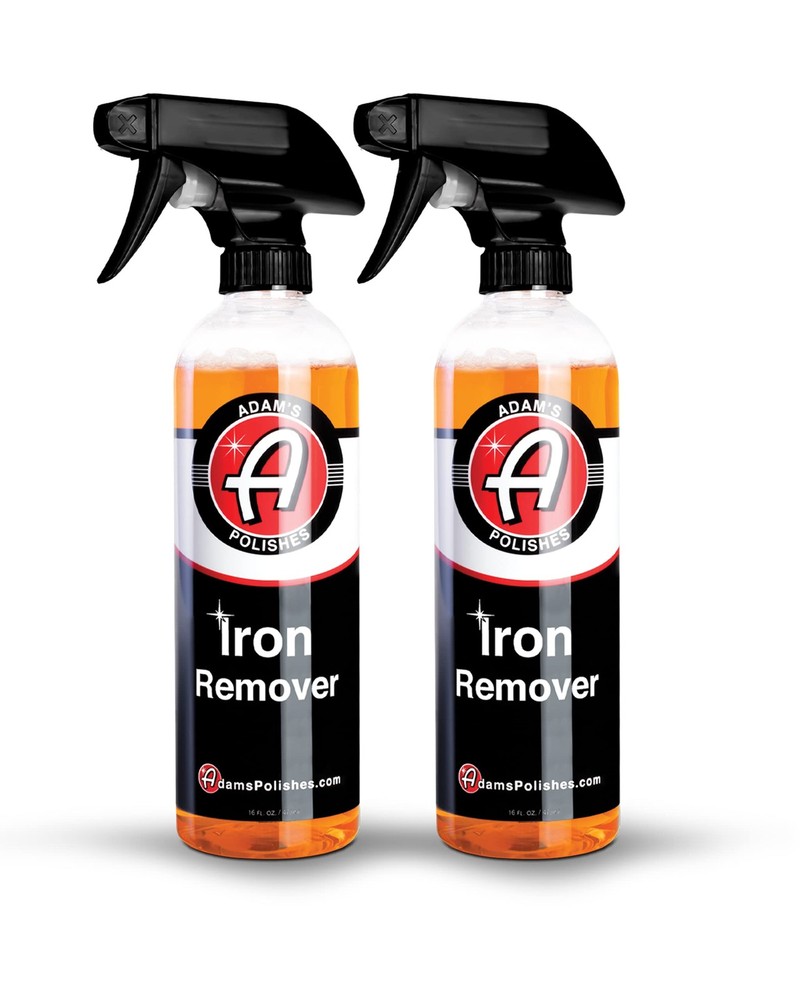 Adam’s Iron Remover (16oz, 2 Pack) – Fallout & Iron Remover Spray for Car Det…