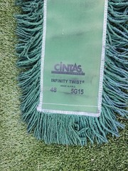 Cintas Infinity Twist 48″ Rectangular Dry Mop Head Synthetic Green Looped End