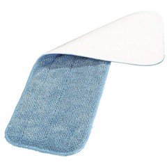 Carlisle 363321814 Microfiber Wet Mop Pad 18″ – Blue Lot of 12