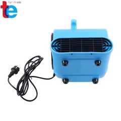 1/2 HP 2800 CFM Air Mover Carpet Dryer Floor Fan Cooling Fan 3-Speed Settings