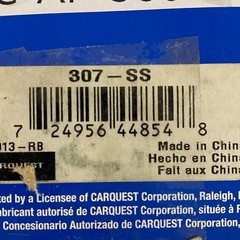 CARQUEST 307-SS Premium Single-Row Radial Ball Bearing