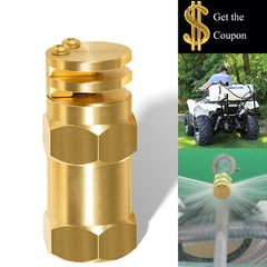 Boomless Spray Nozzle 1/2″ FPT 10 Orifice (90° and 180° Caps) 4.2 GPM 40 PSI