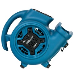 XPOWER P-260AT 115-Volt 1/4 HP 800-Cfm Scented Air Mover w/ Outlets, Blue