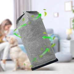 Smilefil 4PCS CH3000 Replacement Cloth Bags Compatible with Hoover 4 Pack