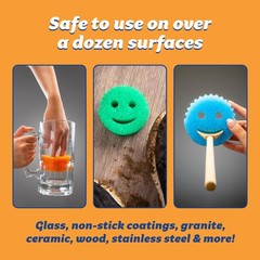 Scrub Daddy Scratch-Free Multipurpose Kitchen Sponges – Bulk Dish Sponges For