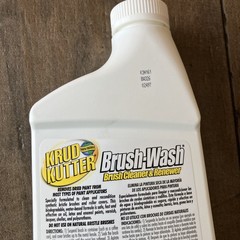 Krud Kutter Brush Wash Cleaner & Renewer 32oz BW326 Biodegradable Latex Oil Enm