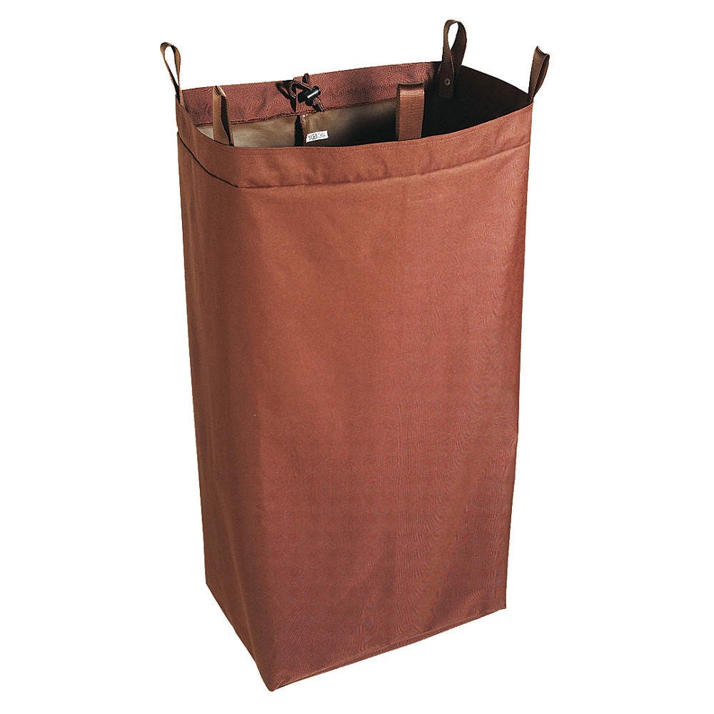 GRAINGER APPROVED HCBLS36BR Replacement Bag, Cap.,Brown 41H536
