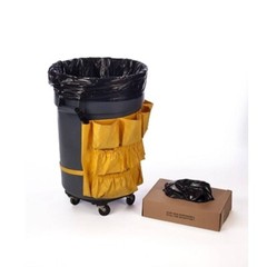 55-60 Gallon Heavy-Duty 1.2 mil Black Garbage Can Liners – 38×60 – 100ct