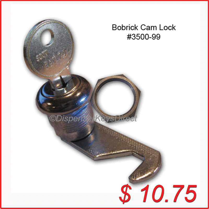 Bobrick Cam Lock Set #3500-99 for Paper Towel & Toilet Tissue Disp.(1/set)