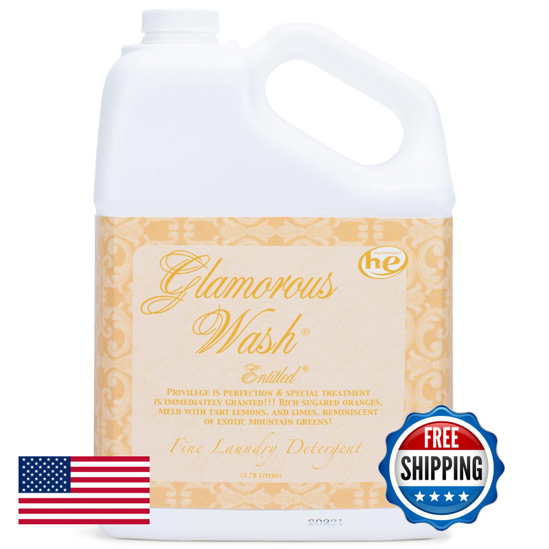 Tyler Candle Company Tyler Entitled Glamorous Fine Laundry Detergent 128 Ounce
