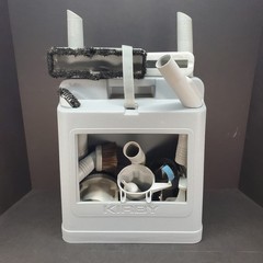 Kirby Vacuum Attachment Kit 285293 W/14Attachements and Belts Wall Mount Holder